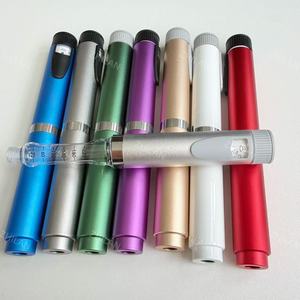 60IU Reusable Metal Empty Injection <b>Pen</b> Compatible with 3ml Cartridges Adjustable Dose Dial Refillable <b>Pen</b> Injector Device - Product Image 2