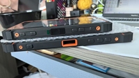 Tablette robuste Ubuntu 10,1 pouces IP67 RK3588 I5 Linux pour l'inspection des postes de transformation SCADA du réseau électrique avec scanner 2D