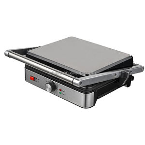 Aifa 4 Parrilla de contacto desmontable eléctrica de 2 rebanadas Parrilla de barbacoa caliente con placa de recubrimiento antiadherente Parrilla de prensa para uso doméstico - Product Image 5