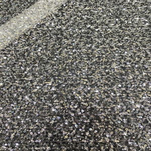 Lộn xộn Net Bead + 3/4mm Pha lê mảnh thêu đẹp váy cưới của phụ nữ ăn mặc thời trang váy hạt thêu vải - Product Image 5