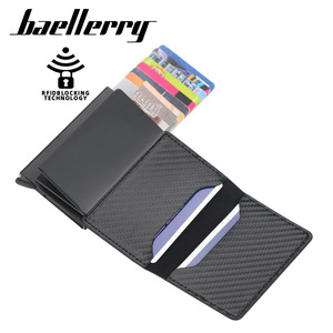 Baellerry Men's Card Holder 4 Inch PU Leather <b>RFID</b> Blocking Credit Card <b>Wallet</b> for Everyday Use - Product Image 2