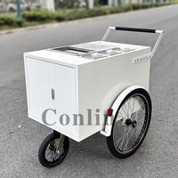 Chariot mobile pour boissons glacées, chariot à fruits, station alimentaire pour les fêtes