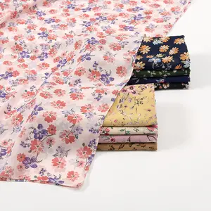 Hot Selling Flower Print Chiffon Shawl Scarves Muslim Women 90*180CM Printing Chiffon Hijab Scarf