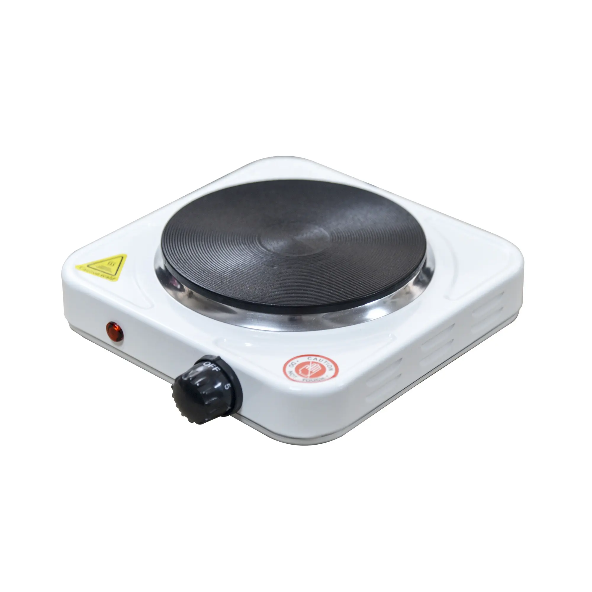 Hot selling safety electric cooking burner solid electric stove single hot rolled plate