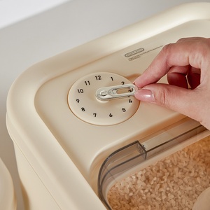 Seau de stockage de céréales en PP de qualité <span class=keywords><strong>alimentaire</strong></span>, grande capacité moderne, anti-insectes, étanche, en matériau durable pour la maison - Product Image 4