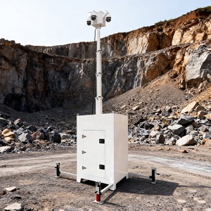 Tour <span class=keywords><strong>de</strong></span> vidéosurveillance mobile personnalisée avec batterie 200Ah et mât manuel <span class=keywords><strong>de</strong></span> 6m pour le marché européen - Product Image 1
