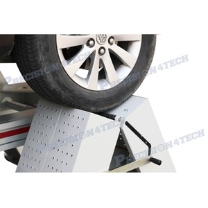 Máquina Portátil de 4 Ruedas para Reparación de Chasis de Automóviles con Giro de 360° °   Torre de Tracción para Reparación de Colisiones - Product Image 6