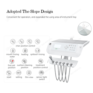 Unidades dentales RIXI Sillas dentales Equipo <span class=keywords><strong>Sillon</strong></span> Mobile Foshan Unidad dental Sillas para clínica dental - Product Image 3