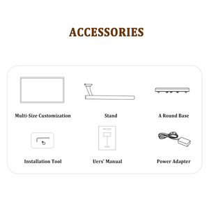 21.5 inch 27 inch 32 inch xách tay thông minh Home Tablet PC LED Đèn nền 4 + 64GB Điện dung màn hình cảm ứng trắng 4 + 64GB thông minh TV bánh xe - Product Image 4