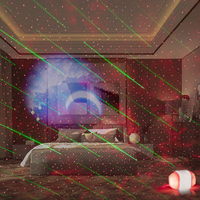KSWING Tragbarer LED-Stern projektor Modernes Design USB-Licht Wasserwellen laser ABS-zertifiziertes Schlafzimmer Verwenden Sie Hot Sale Night Music