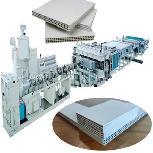 Plastic Plywood PP Hollow concreting board making machine Plastic Formwork Construction Board sheet machinery Production Line