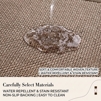 Tapis de cuisine moderne minimaliste en forme de L, lavable, antidérapant, avec support en caoutchouc durable, respectueux de l'environnement, pour évier de cuisine