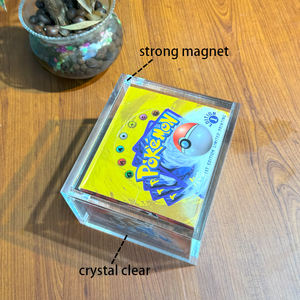 Boîte de Rangement Acrylique pour Boosters TCG Anglais Anti-UV 6mm, Protection pour Boîte de Boosters <span class=keywords><strong>Pokémon</strong></span> en Acrylique - Product Image 5