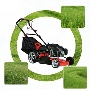 Tondeuse à gazon légère CE 173cc autopropulsée 20 pouces avec bac de ramassage 55L 7 vitesses à essence <span class=keywords><strong>pour</strong></span> jardiniers européens - Product Image 1