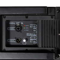 HDL20-A 1400W Peak Dual 10 Inch Enceinte Line Array Amplifiée pour Concerts et Festivals en Extérieur