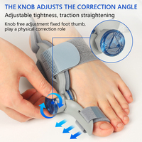 Réglable Hallux Valgus Orthèses Bunion Attelle Lisseur Pieds Pouce Correcteur Gros Orteil Séparateur