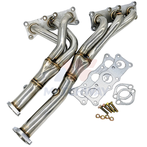 Colector de Escape de Acero Inoxidable 304 MATCHWAY para BMW 323i 325i 328i <span class=keywords><strong>330i</strong></span> E90 E91 E92 N52 <span class=keywords><strong>N53</strong></span> 2006-2013 100% Soldado con TIG - Product Image 1