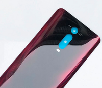 Funda trasera de cristal para Xiaomi Mi 9T MI 9T pro, carcasa trasera de cristal con lente de cámara y pegatina