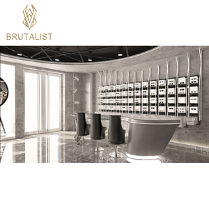 Cao cấp cao cấp bằng gỗ hiển thị quang học đứng treo tường kính trưng bày với phong cách thanh lịch tối ưu cho các cửa hàng quang học - Product Image 3