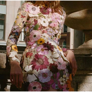 14657 # foto Real <span class=keywords><strong>de</strong></span> manga larga sin espalda <span class=keywords><strong>Mini</strong></span> vestido <span class=keywords><strong>de</strong></span> baile <span class=keywords><strong>de</strong></span> <span class=keywords><strong>quinceañera</strong></span> vestido <span class=keywords><strong>de</strong></span> fiesta <span class=keywords><strong>de</strong></span> graduación <span class=keywords><strong>de</strong></span> noche para mujeres con flores 3D hecho a medida - Product Image 2