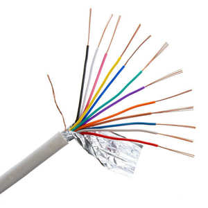 Chất lượng cao exactccables BC bị mắc kẹt 8x0.22mm2 + 2x0.5mm2 Composite CPR DCA điều khiển đa dây dẫn cáp báo động - Product Image 4