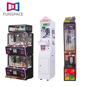 Funspace Doll Park Planejamento do Site Atacado Brinquedo Operado a Moedas Prêmio Garra Máquina Mini Guindaste Garra Máquina Para Venda