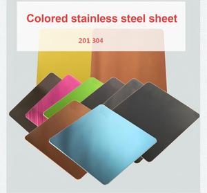 201 304 Feuille de bobine en acier inoxydable colorée laminée à froid - Product Image 2