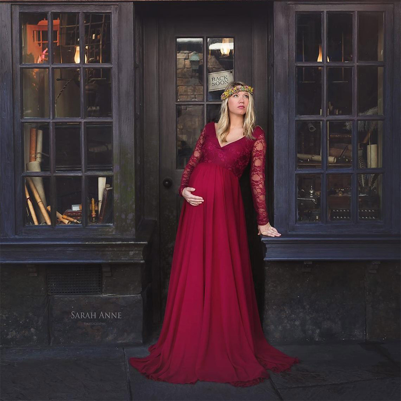 pregnancy photo shoot baby shower gown