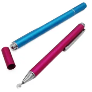 Colorful Fine Point Round Thin Tip Disc Capacitive Pen Stylus Tablet Touch Screen Pens for iPhone iPad Samsung Phone