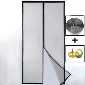 XinLan Magnétique Écran <span class=keywords><strong>Porte</strong></span> <span class=keywords><strong>Rideau</strong></span> Coupe-Vent <span class=keywords><strong>Anti</strong></span> Insecte Fibre De Verre Aimant Fermeture Net Maille <span class=keywords><strong>Rideau</strong></span> - Product Image 6