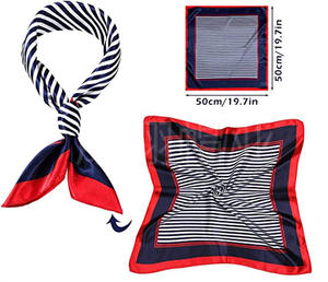 2pcs Sailor Hats Scarf Set pour Femmes Hommes Costume Accessoory Dressing up Summer Sailor Costume Halloween Party Supplies - Product Image 3