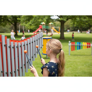 <span class=keywords><strong>Strumenti</strong></span> <span class=keywords><strong>musicali</strong></span> a percussione per parco giochi all'aperto per bambini xilofono - Product Image 4