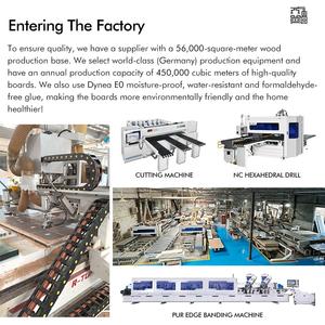 Mueble de TV moderno montado en la pared Diseño de madera y vidrio Almacenamiento Sala de estar Soporte de TV - Product Image 2