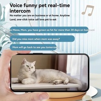 Distributeur de nourriture programmable double bol pour chats 5L avec caméra de surveillance à distance via application, anti-blocage, trémie double alimentation détachable, pour chiens et plusieurs animaux domestiques