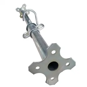 1.3 có thể điều chỉnh thép chống đỡ cho xây dựng acrow Prop mạ kẽm shoring Prop ván khuôn hỗ trợ giàn giáo