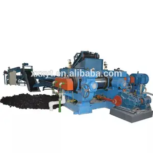 Automobile tire recycling line waste tire recycling machine factory rubber powder production line