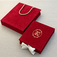Boîte cadeau de luxe à double porte en papier texturé, impression personnalisée fleurs sauvages et papillons, pour emballage de flacon de spray d'ambiance, coffret cadeau de mariage