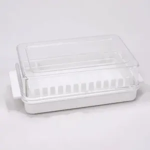Nuevo Contenedor para Cortar y Almacenar Queso y Mantequilla, Caja para Mantener Frescos Quesos y Mantequillas con Tapa, Caja Hermética para Mantequilla Congelada - Product Image 3