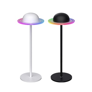 Lámpara de Escritorio RGB en Forma de Anillo Planetario, Lámpara LED Recargable, Lámpara de Noche Creativa con Sensor Avanzado, Lámpara Lunar para Dormitorio - Product Image 2