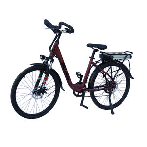 Bicicleta Eléctrica de Litio con Manillar de Mariposa para Hombre y Mujer, 48V 500W, 26 Pulgadas, Cuadro de Aleación, 2 Ruedas, <span class=keywords><strong>en</strong></span> <span class=keywords><strong>Oferta</strong></span> - Product Image 2