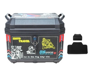 Boîte de livraison directe d'usine, grande capacité 36L, coffre isotherme pour moto/trottinette électrique, coffre de coffre arrière pour moto - Product Image 2