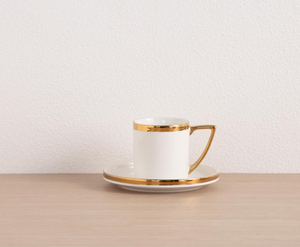 Juego de Vajilla de Cerámica Blanca con Borde Dorado, Plato Ovalado y Rectangular, Tazón, Taza, Vajilla de Lujo para Hotel, Restaurante, Recuerdo de Boda, Venta al por Mayor - Product Image 6