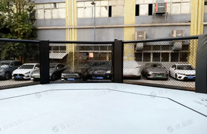 Ring de compétition de boxe <span class=keywords><strong>libre</strong></span> MMA en acier réglable et surélevé, forme hexagonale - Product Image 2