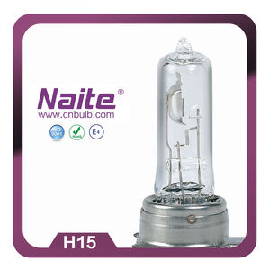 Ampoule de remplacement universelle pour phare de camion et voiture, haute qualité, <span class=keywords><strong>12V</strong></span> <span class=keywords><strong>15</strong></span>/<span class=keywords><strong>55W</strong></span> <span class=keywords><strong>H15</strong></span>, ampoule halogène, verre de quartz anti-UV, longue durée - Product Image 2