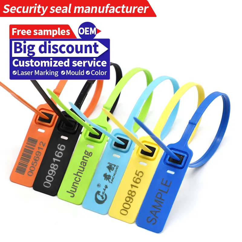 JCPS605 300/400/500/620mm Kunststoff-Sicherheits dichtung etikett Sello Plastico Seal Tag Sicherheits dichtung Kunststoff