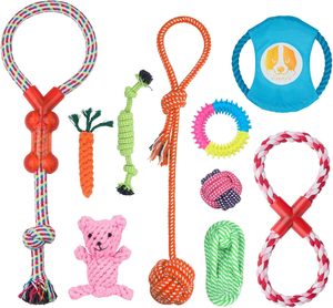 Lot de jouets pour chiens en peluche TPR avec corde et sac à excréments, vente en gros du fabricant - Product Image 6