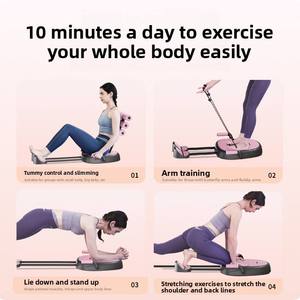Nuevo Rodillo Abdominal Multifuncional Plegable para el Hogar con Bandas de Resistencia, Equipo de Fitness - Product Image 5