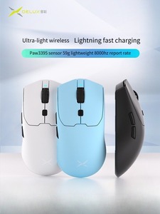 Chuột chơi game DELUX M700 Ultra siêu nhẹ 59G, cảm biến PAW3950, độ phân giải 30000DPI, chế độ kép 8000Hz không dây 2.4Ghz/có dây, dành cho Dota 2/Valorant/CSGO - Product Image 2