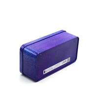 Boîtes d'emballage rectangulaires en fer blanc de qualité alimentaire pour café, boîtes métalliques pour thé, boîtes en fer blanc recyclables et jetables