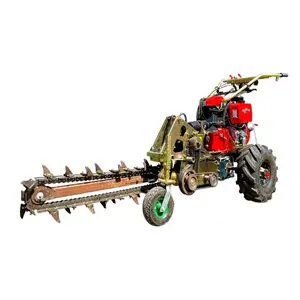 Ditch Digging Machine Hand Chain Single Double Ditcher
